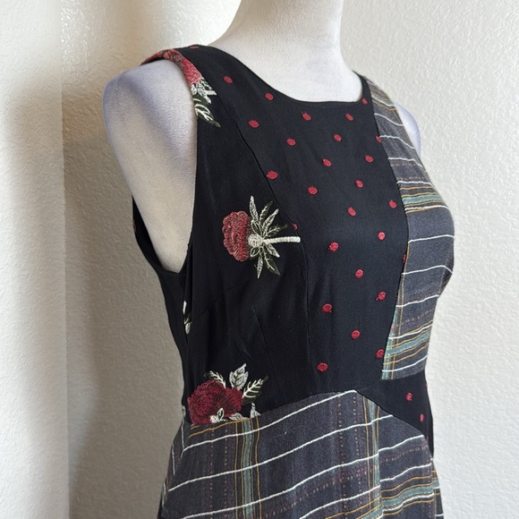 Anthropologie X Mauve Patterned Bliss Dress Size 6 NWOT - Picture 6 of 10